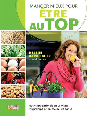 cover image of Manger mieux pour être au top